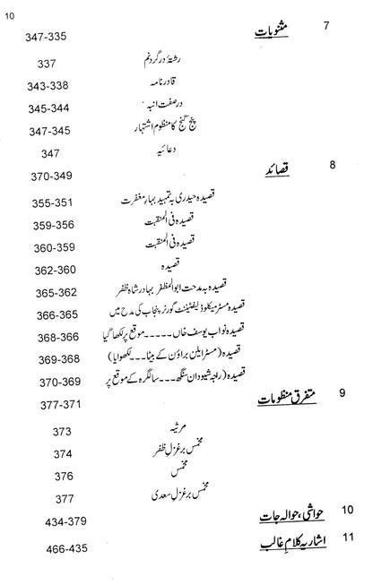 Urdu Kulliyaat-e-Ghalib