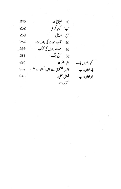 Zoong:Nafsiat Aur Makhfi Aloom