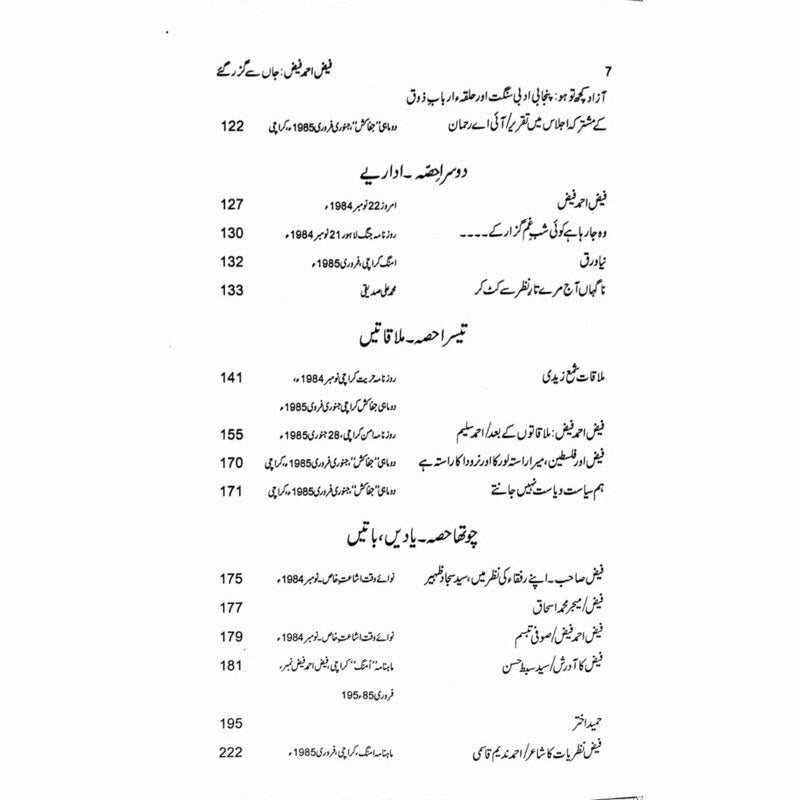 Faiz Ahmad Faiz: Jaan Say Guzar Gaye