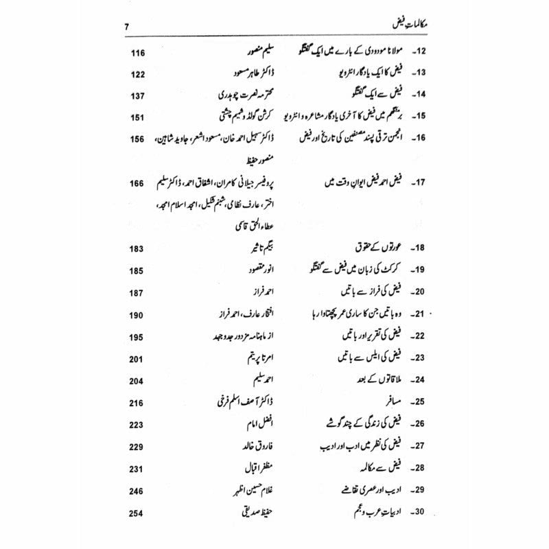 Makalmaat - I - Faiz